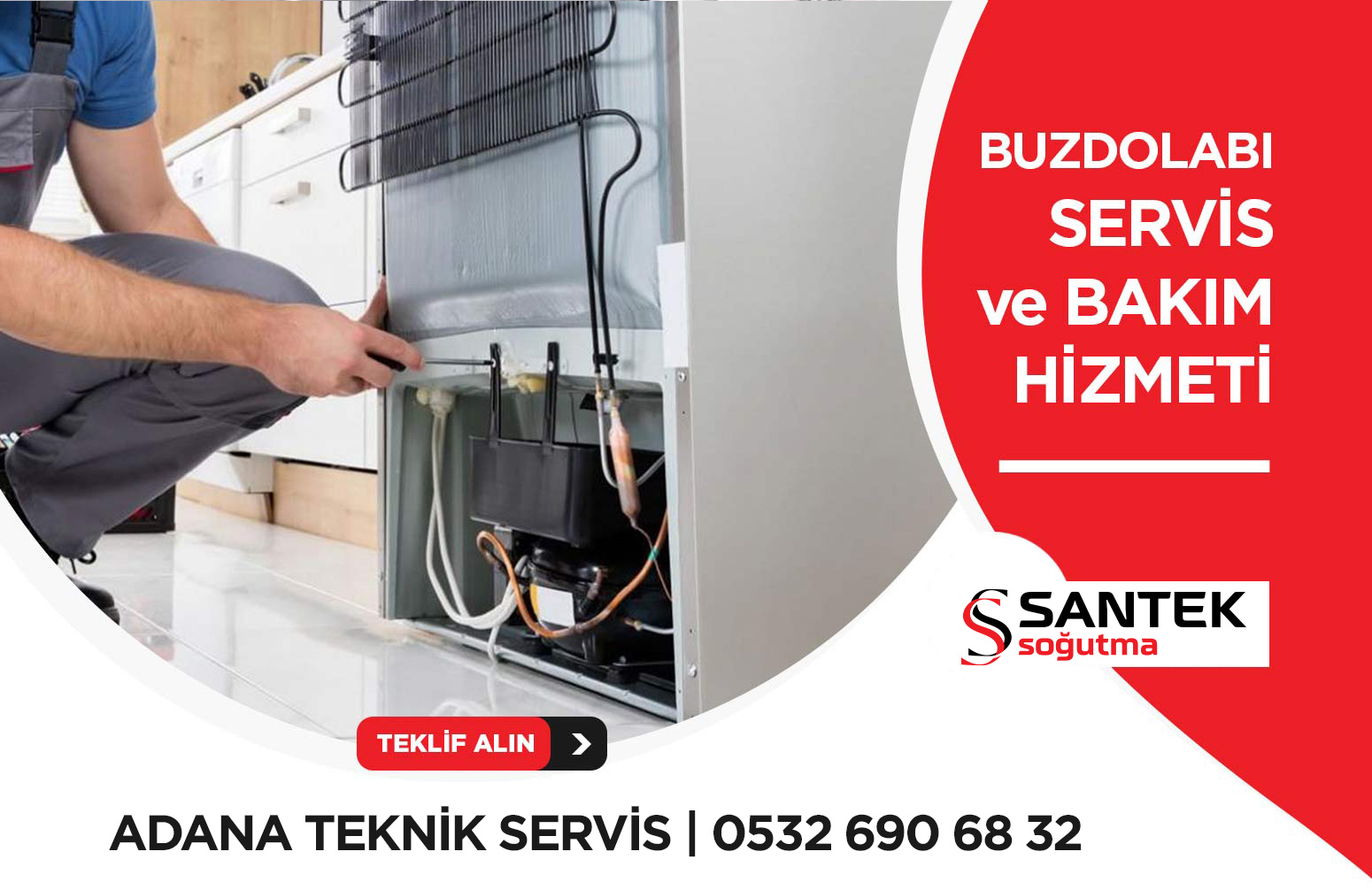 Adana Beyaz Eşya Servisi - Adana Santek Beyaz Eşya Bakım ve Onarım Servisi