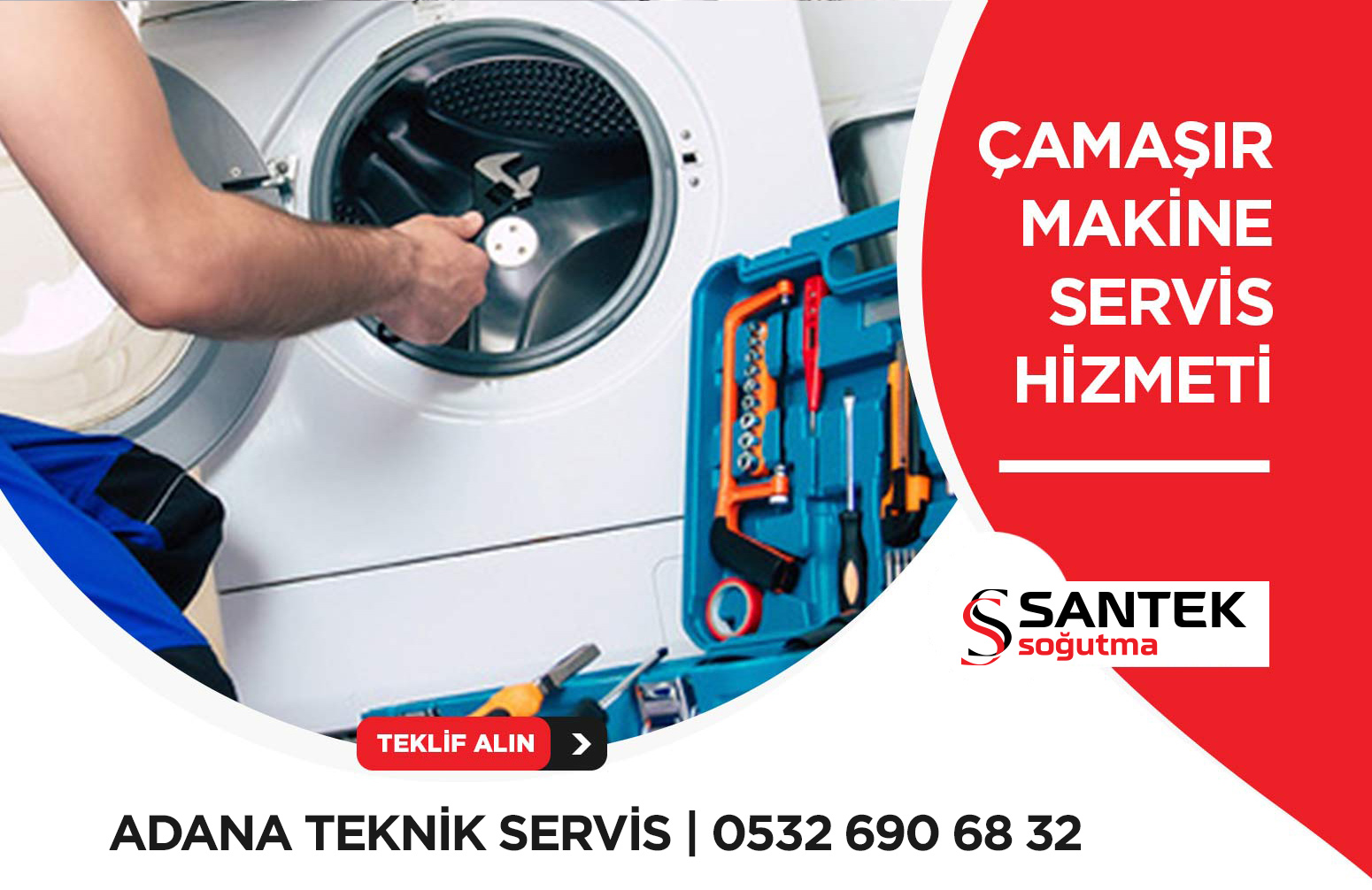 Adana Beyaz Eşya Servisi - Adana Santek Beyaz Eşya Bakım ve Onarım Servisi